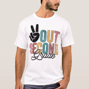 Camiseta El Segundo Grado De Peace Out El Último Día De La 
