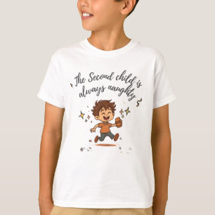 Camiseta El segundo hijo siempre es travieso