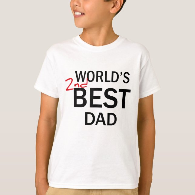 Camiseta El segundo regalo divertido de la broma del día de (Anverso)