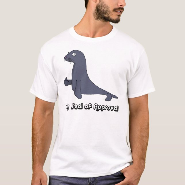 Camiseta El sello de la aprobación (Anverso)