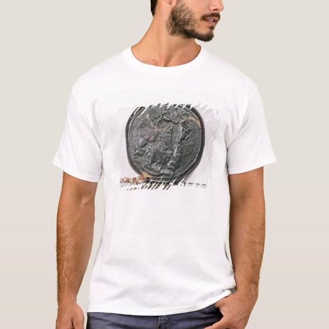 Camiseta El sello de rey Charles II (Anverso)