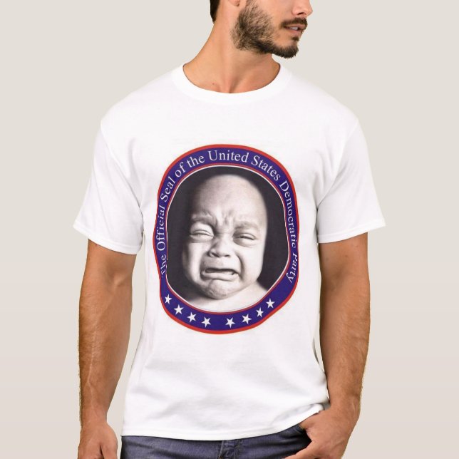 Camiseta El sello del fiesta Democratic (Anverso)