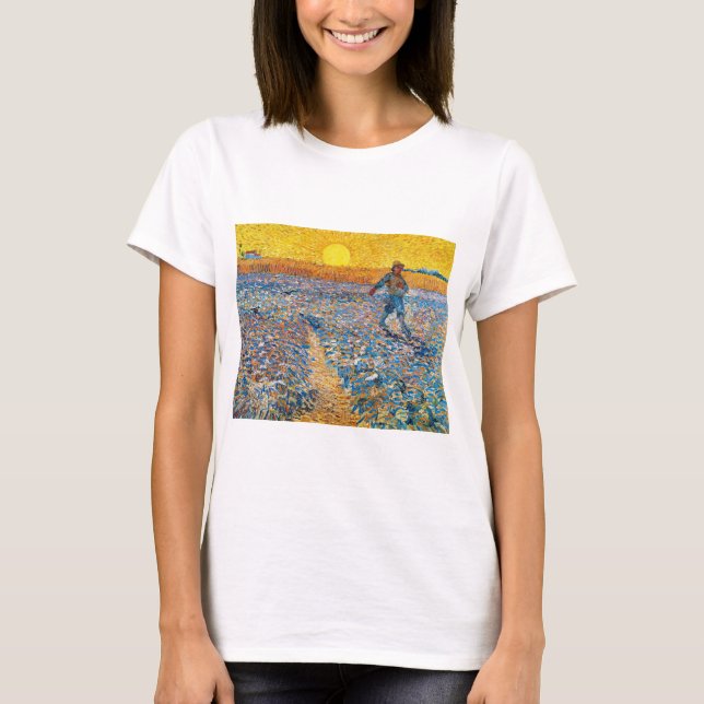Camiseta El sembrador, Van Gogh (Anverso)