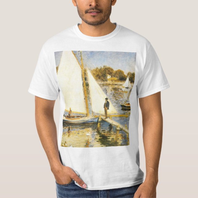 Camiseta El Sena de Argenteuil Auguste Renoir (Anverso)