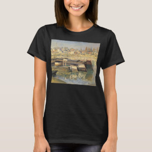 Camiseta El Sena en Asnieres de Claude Monet