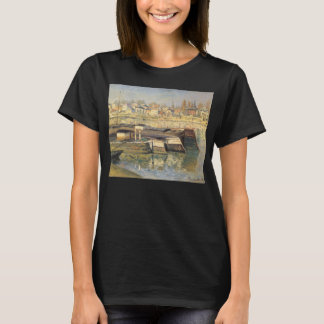 Camiseta El Sena en Asnieres por Claude Monet