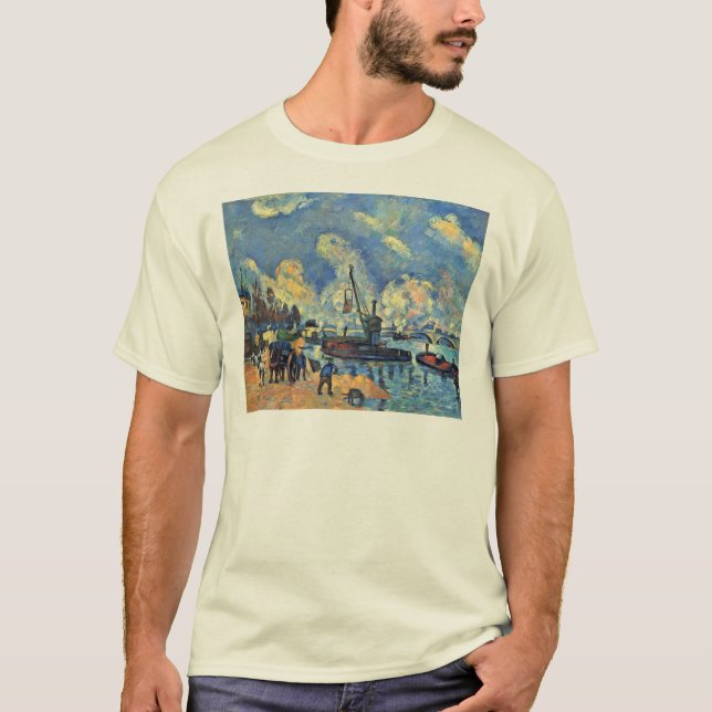 Camiseta El Sena en las pinturas de Bercy después de Armand (Anverso)