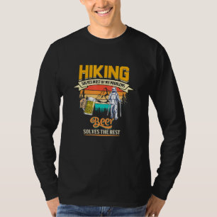 Camiseta El Senderismo Resuelve La Mayoría De Mis Problemas