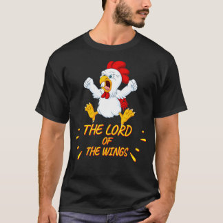 Camiseta El Señor De Las Alas Pollo Bbq Humor Sarcástico 