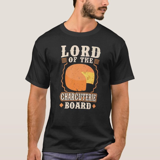 Camiseta El Señor De Los Charcuterios Borde Gouda (Anverso)