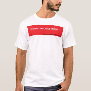 Camiseta EL SEÑOR DIOS JESUCRISTO con estrellas 2