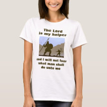 El Señor es mi ayudante (camiseta ligera)
