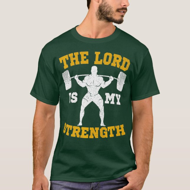 Camiseta El Señor es mi Duelo Cristiano de Dios (Anverso)