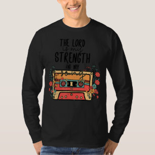 Camiseta El Señor Es Mi Fuerza Y Mi Canto Religioso Boho