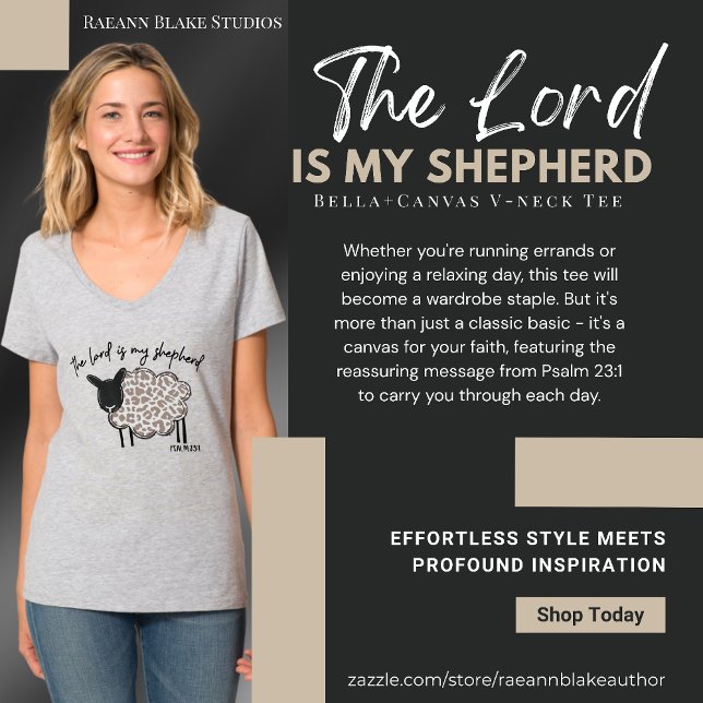 Camiseta "El Señor es mi Pastor". (Subido por el creador)