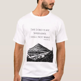 Camiseta El Señor es mi Pastor, no quiero.