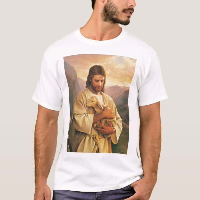 Camiseta El SEÑOR es mi pastor, yo no estará adentro quiere (Anverso)