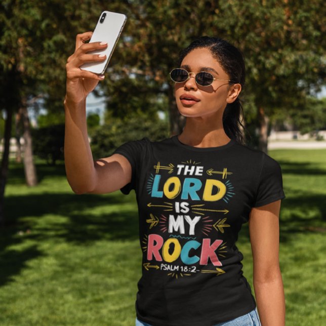 Camiseta El Señor es mi piedra (Subido por el creador)