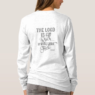 Camiseta El Señor es mi Roca - Sal 18:2