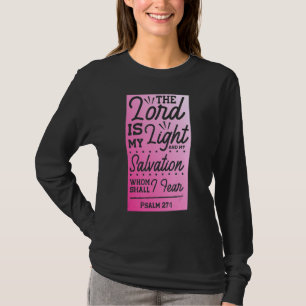 Camiseta El Señor Es Mi Salmo Ligero 271 Ombre Rosa Christi