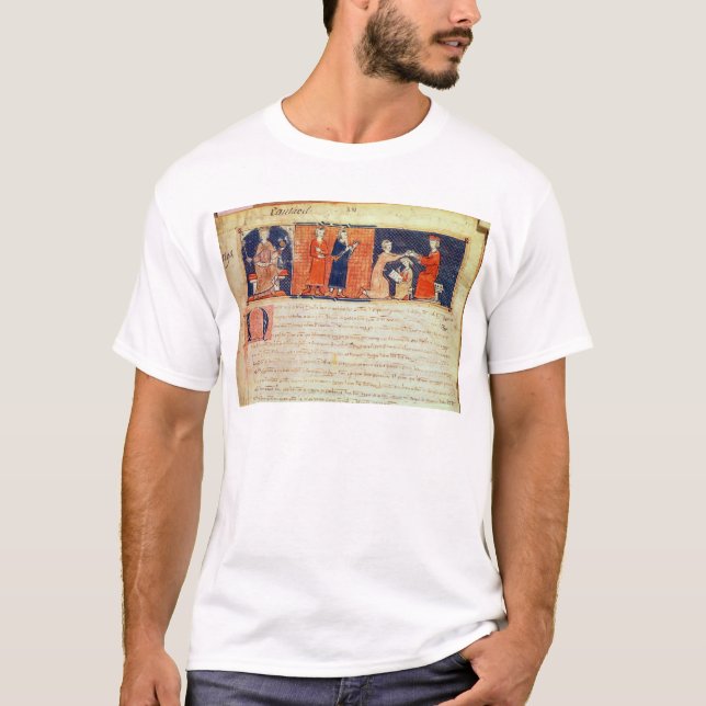 Camiseta El señor feudal que predica su sermón (Anverso)