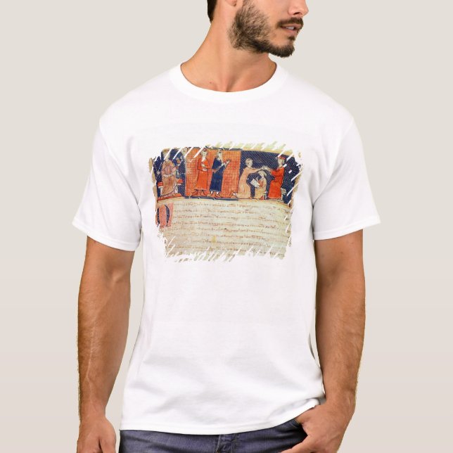 Camiseta El señor feudal que predica su sermón (Anverso)