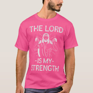 Camiseta El Señor Gimato Cristiano Jesús Ejercicio