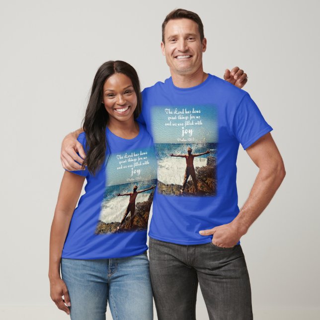 Camiseta El Señor ha hecho grandes cosas por nosotros... (Unisexo)