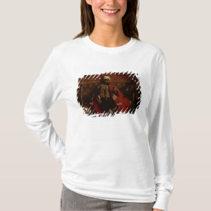 Camiseta El sentarse que fuma del turco en un sofá, c.1825