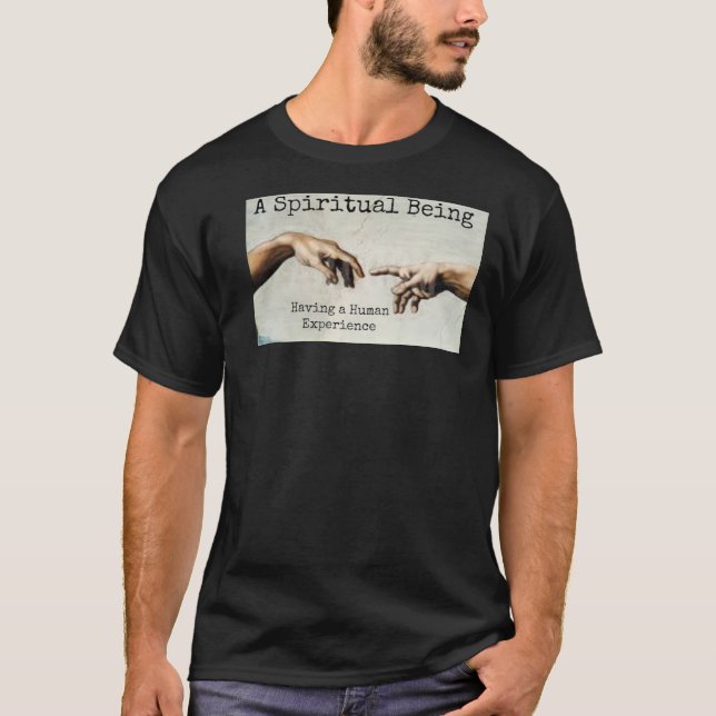 Camiseta El ser espiritual, experiencia humana (Anverso)
