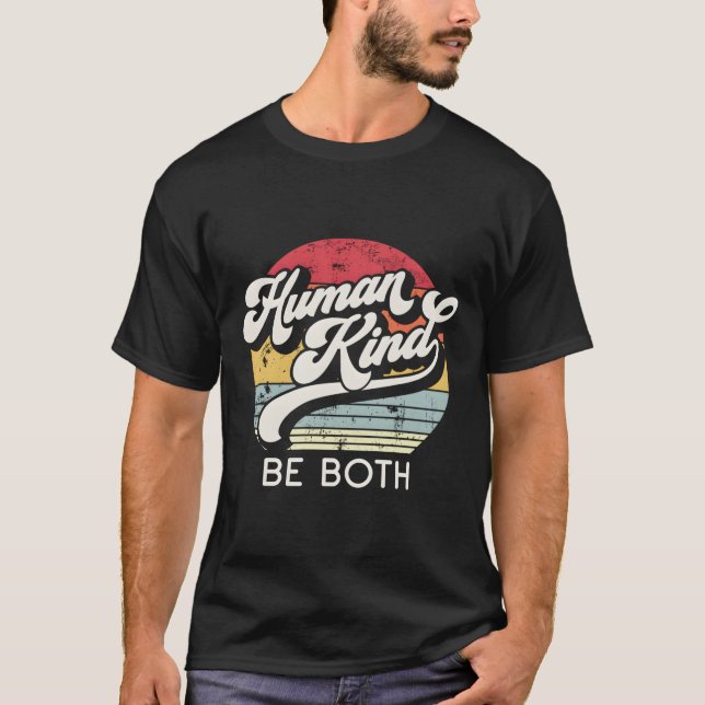 Camiseta El ser humano es igual a la igualdad Amabilidad La (Anverso)