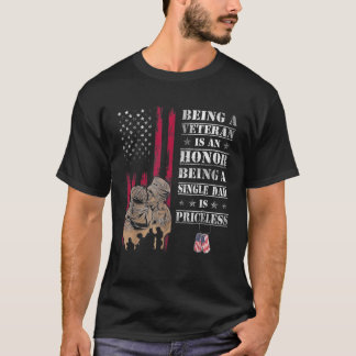 Camiseta El Ser Veterano Es Un HONOR Ser Un Solo Día