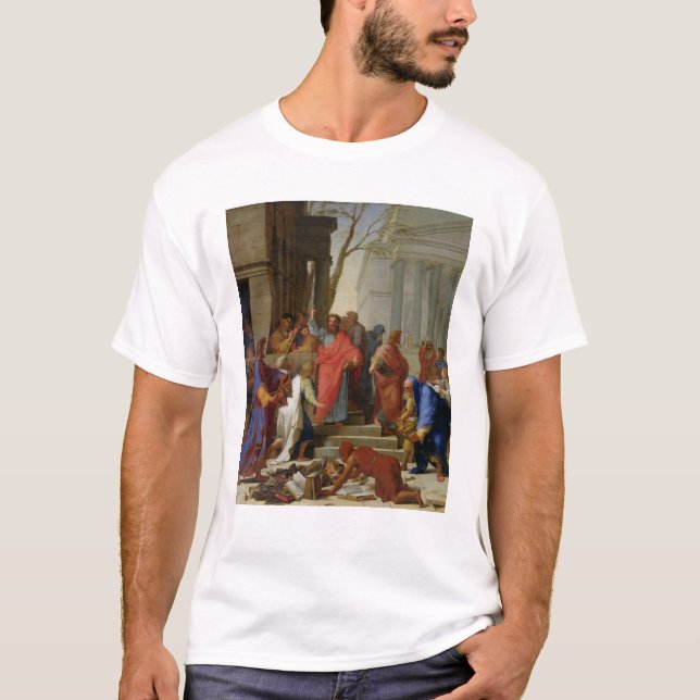 Camiseta El sermón de San Pablo en Ephesus, 1649 (Anverso)