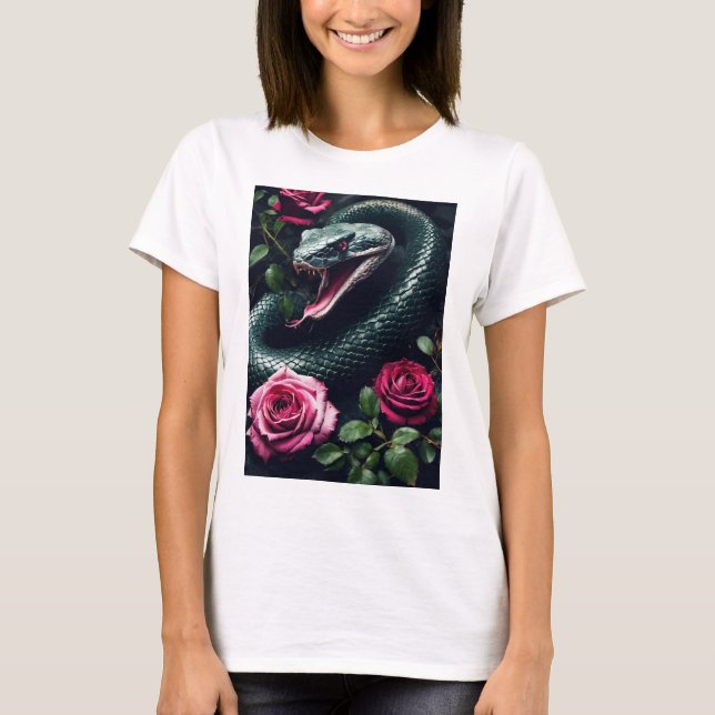 Camiseta "El serpiente abrazo de Gaia" (Anverso)