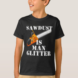 Camiseta El serrín es purpurina del hombre