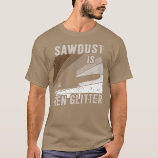 Camiseta El serrín son hombres purpurina 2