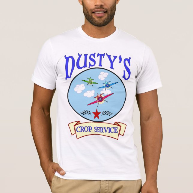 Camiseta El servicio de cultivos de Dusty (Anverso)