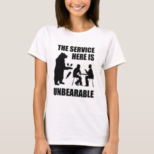Camiseta El Servicio Es Insoportable