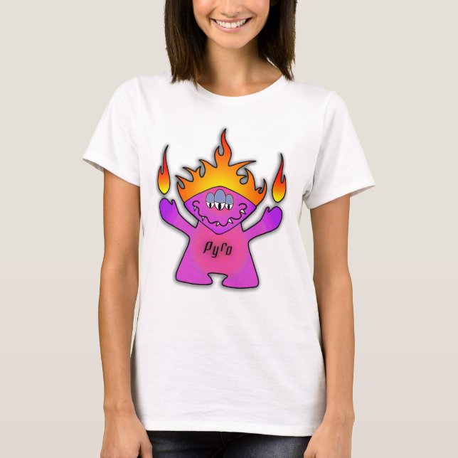 Camiseta El servir de Burnie (Anverso)