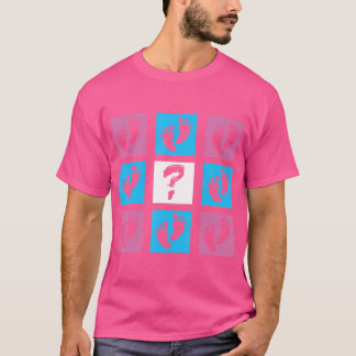 Camiseta El sexo de la Invitación del bebé revela el sexo d