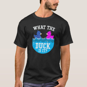 Camiseta El sexo del bebé revela a la Fiesta qué pato es el