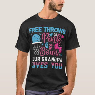 Camiseta El sexo del bebé revela libre tira a los arcos ros