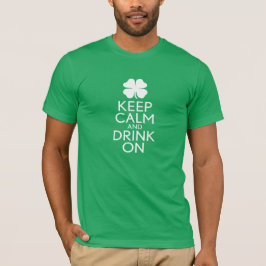 Camiseta El shamrock del Día de San Patricio - Mantenga la