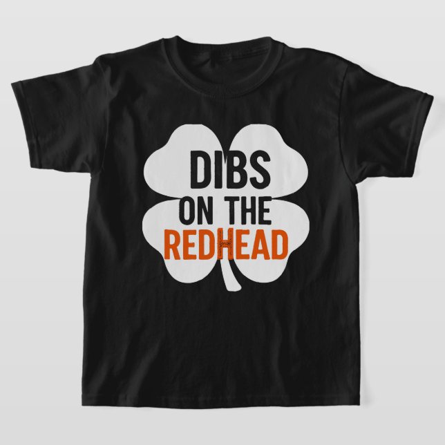 Camiseta El Shamrock irlandés en Redhead St. Paddy (Distribución)