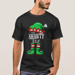 Camiseta El Shawty Elf Matching Group Navidades Familiares 