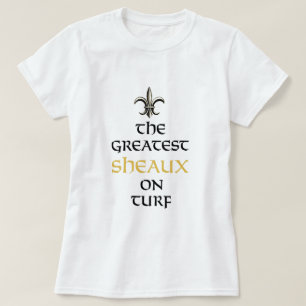 CAMISETA EL SHEAUX MÁS GRANDE EN LOS NEW ORLEANS SAINTS