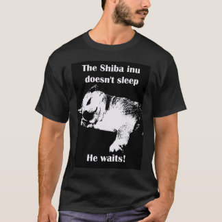 Camiseta El Shiba Inu no duerme