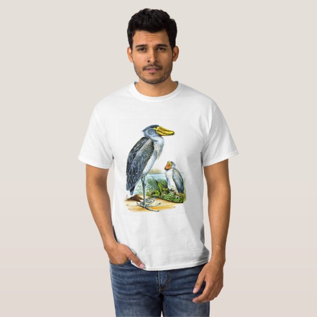 Camiseta El Shoebill (rex del Balaeniceps) (Anverso completo)
