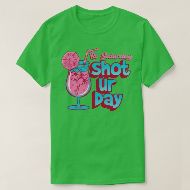 Camiseta El Shoturday del sábado (Diseño del anverso)