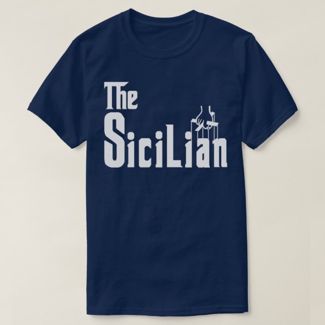 Camiseta El siciliano (Diseño del anverso)